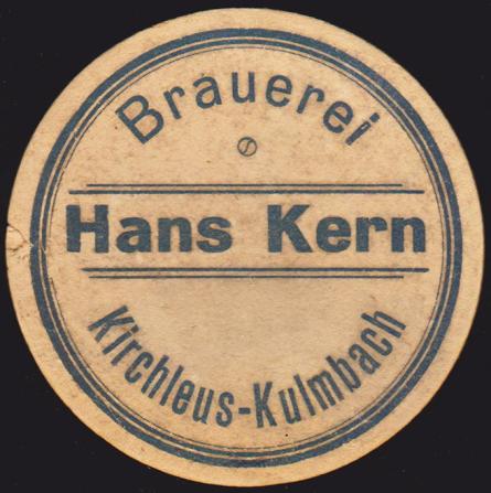 Kulmbach-Kirchleus, Brauerei Kern, um 1910