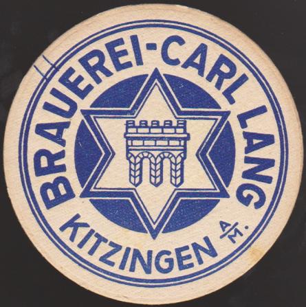 Brauerei Carl Lang, um 1955