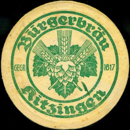 Bürgerbräu, um 1950