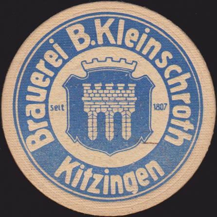 Brauerei Kleinschroth, um 1950