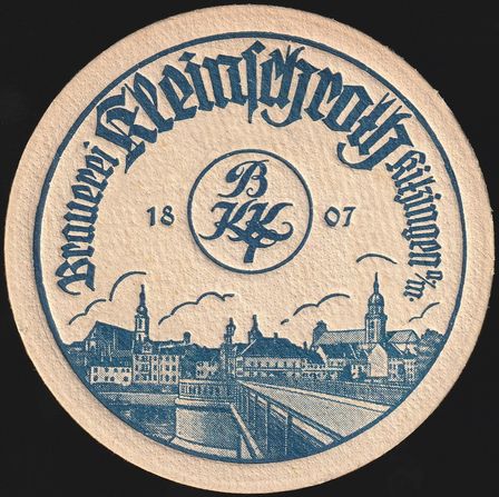 Brauerei Kleinschroth, um 1930