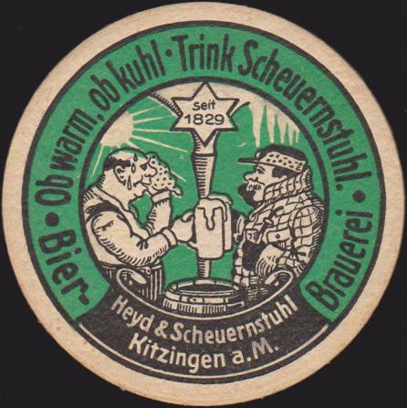 Brauerei Heyd & Scheuernstuhl, um 1925