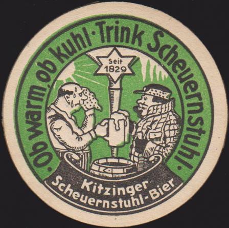 Brauerei Scheuernstuhl, um 1930