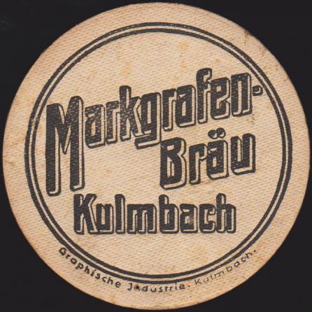 Markgrafenbräu, um 1925