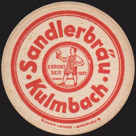 Sandlerbräu, um 1925