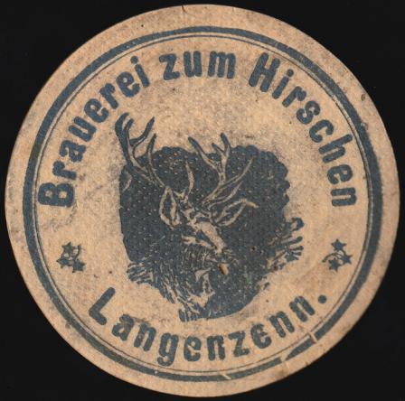 Langenzenn, Brauerei zum Hirschen Fritz Grau, +1946