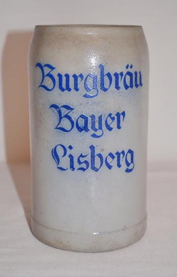 1L-Krug, aufgesetzte Schrift