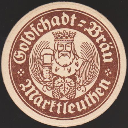 Marktleuthen, Goldschadt-Bräu, +1980