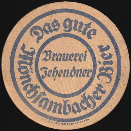 Mönchsambach, Brauerei Zehendner