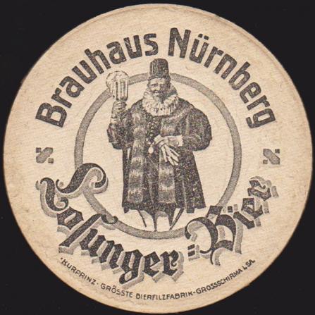 Brauhaus Nürnberg, um 1930