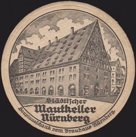 Brauhaus Nürnberg, um 1935