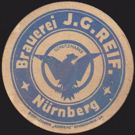 Brauerei J.G. Reif, um 1925