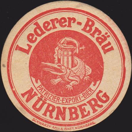 Lederer-Bräu, um 1920