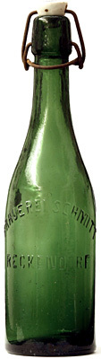 Alte Bügelflasche (Sammlung Christian Fiedler)