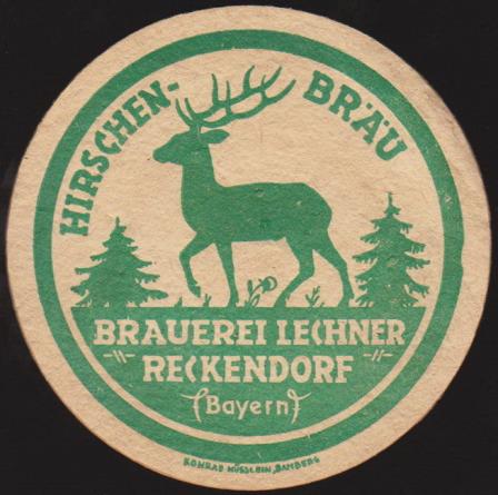 Bierdeckel um 1950