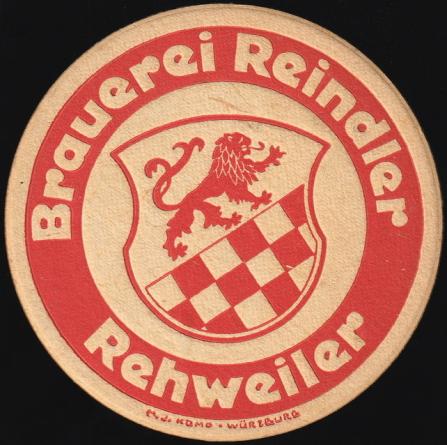 Rehweiler, Brauerei Reindler, +1957