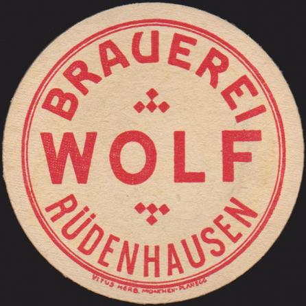 Rüdenhausen, Brauerei Wolf