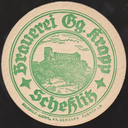 Scheßlitz, Brauerei Krapp, +1948