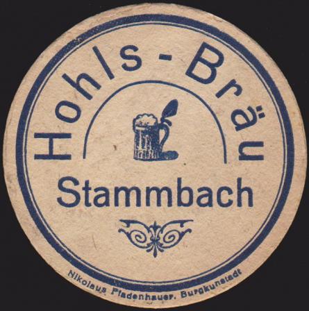 Stammbach, Hohls-Bräu, +1941