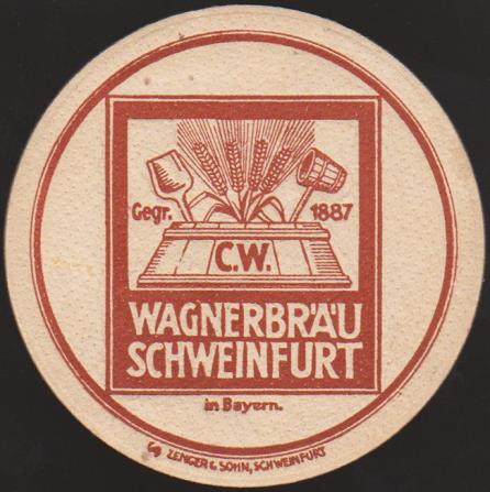 Schweinfurt, Wagnerbräu, +1950