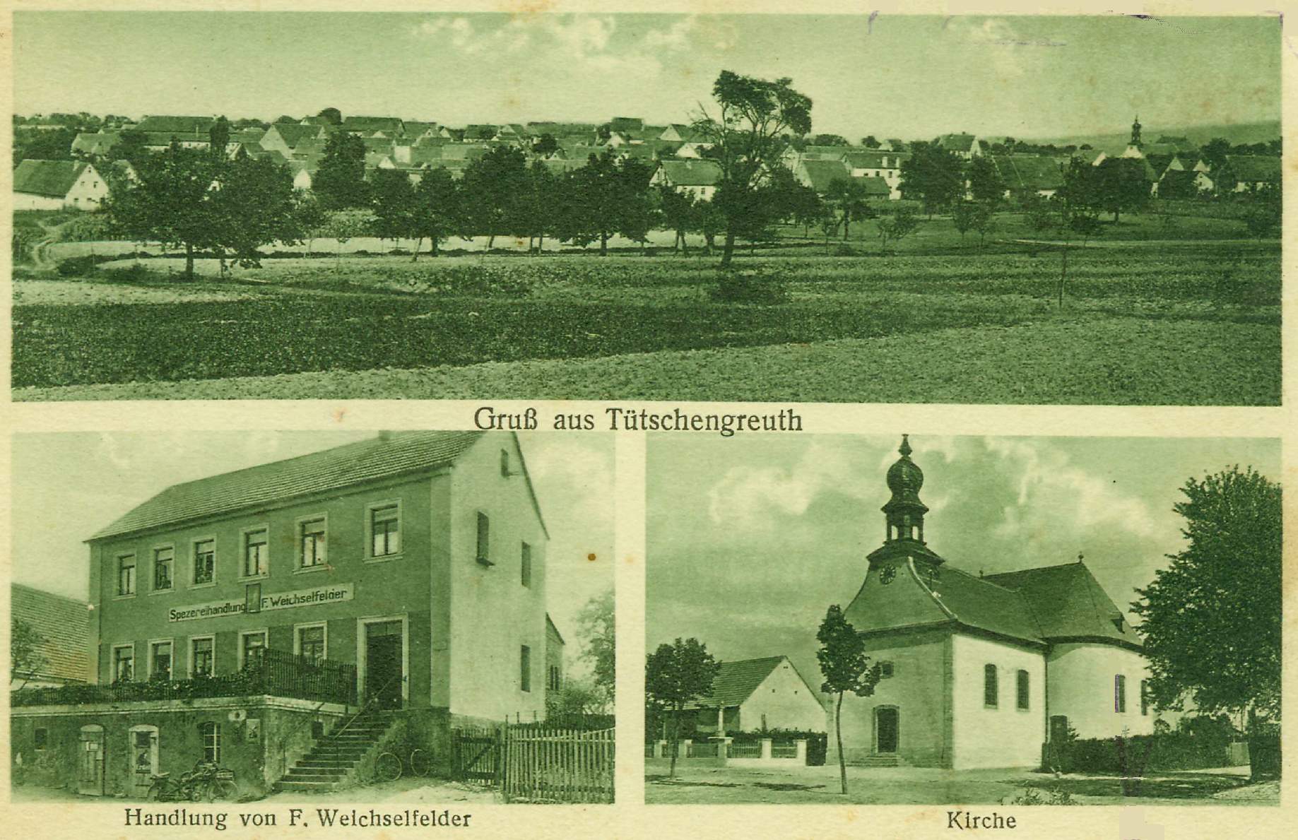 Handlung von F. Weichselfelder, um 1935