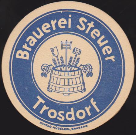 Bierdeckel um 1955