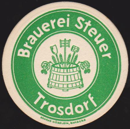 Bierdeckel um 1955