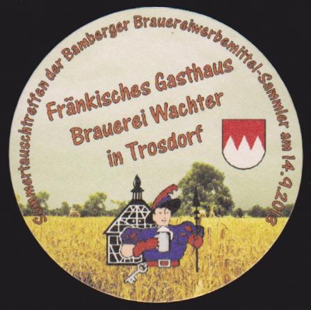 Traditions-Bierdeckel zum Tauschtreffen am 14.9.2013