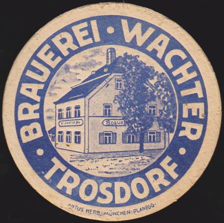 Bierdeckel um 1935