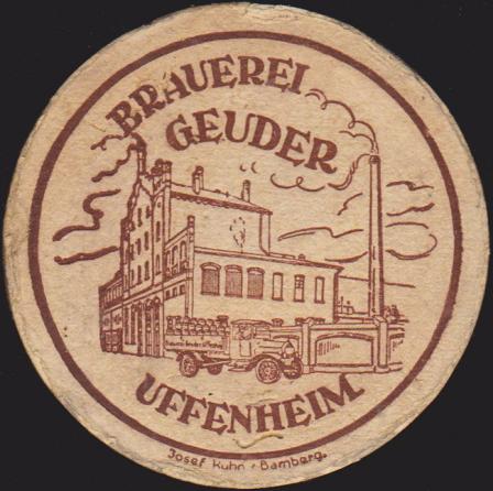 Uffenheim, Brauerei Geuder, +1988