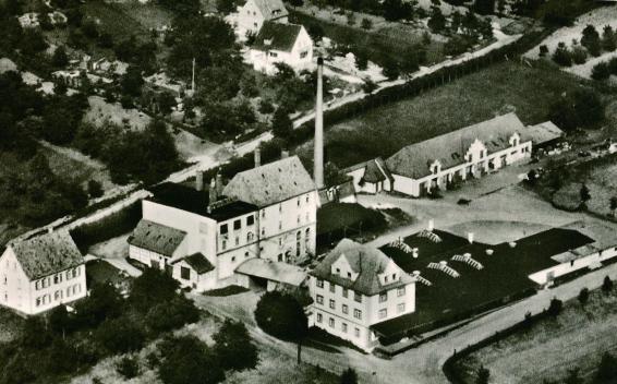 Die Brauerei um 1920