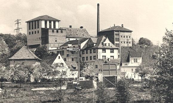 Brauereiansicht um 1960