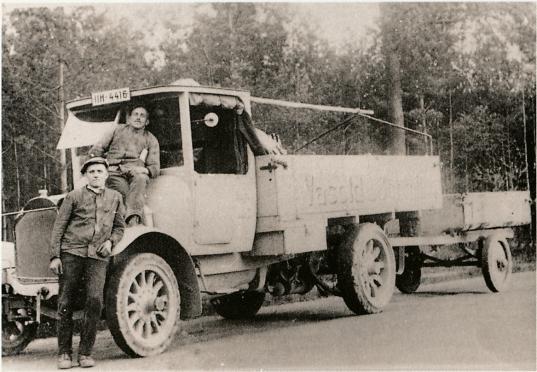 Brauerei-Lkw um 1929/30
