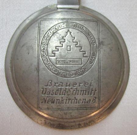 alter Zinndeckel Vasold & Schmitt