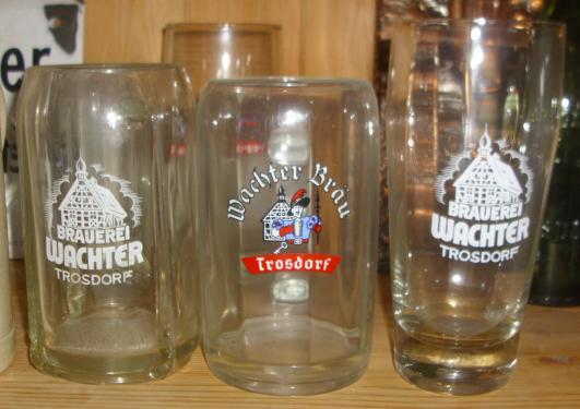 Ältere 0,5-Liter-Gläser