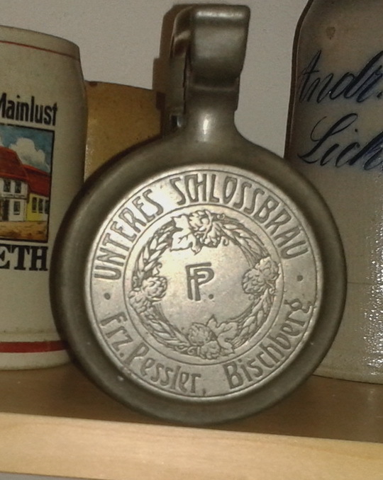 Zinndeckel