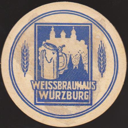 Würzburg, Weissbrauhaus Ullrich, +1945