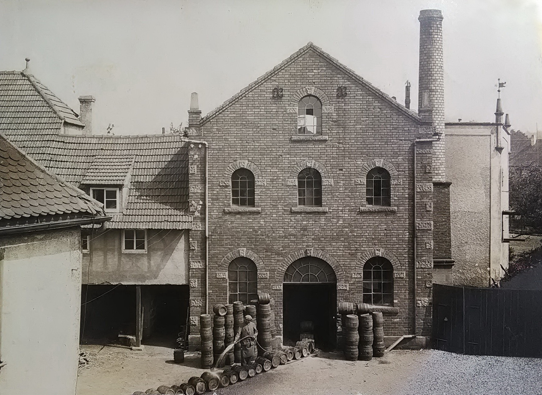 Das Brauhaus mit Kamin