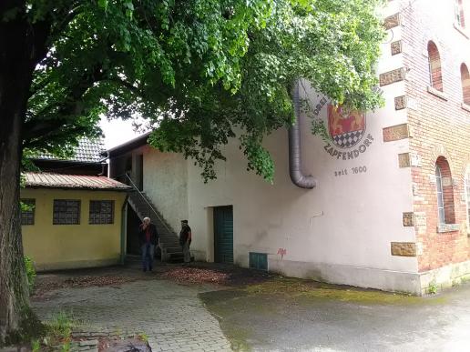 Das denkmalgeschützte Brauhaus