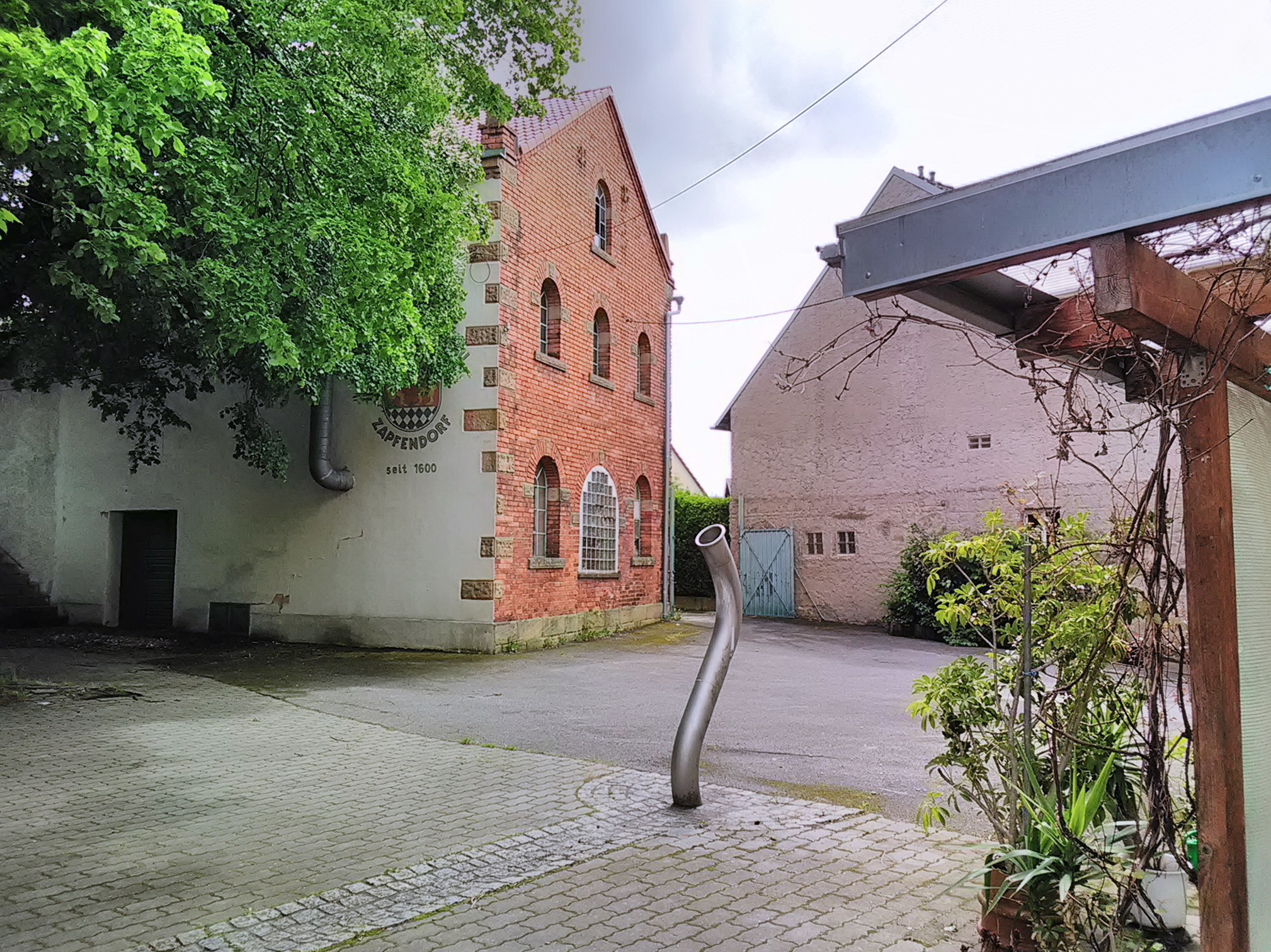 Das denkmalgeschützte Brauhaus